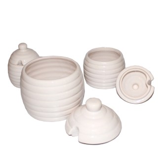 Honigglas aus Keramik